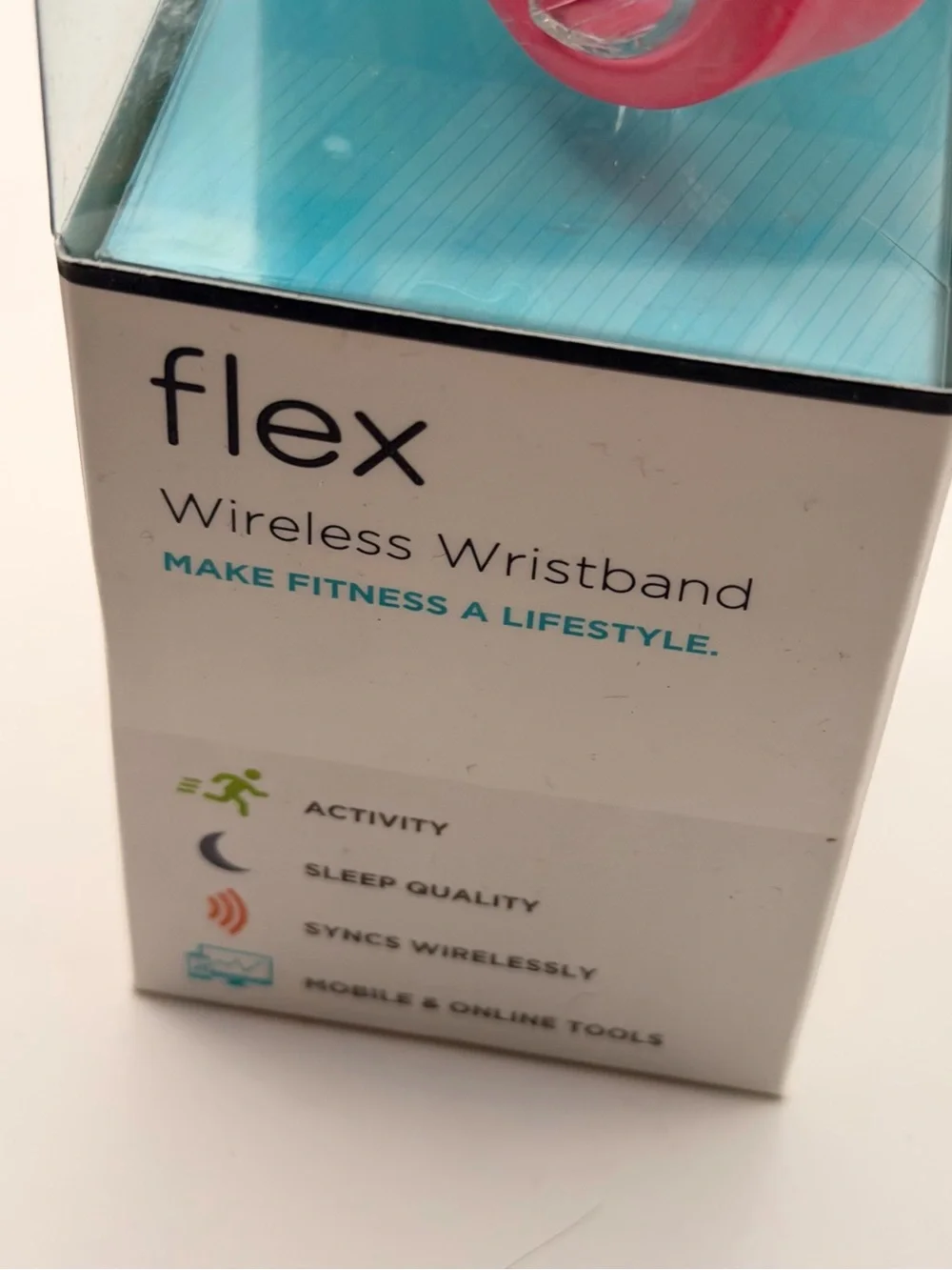 Fitbit Flex, New, Pink, Fitness tracker